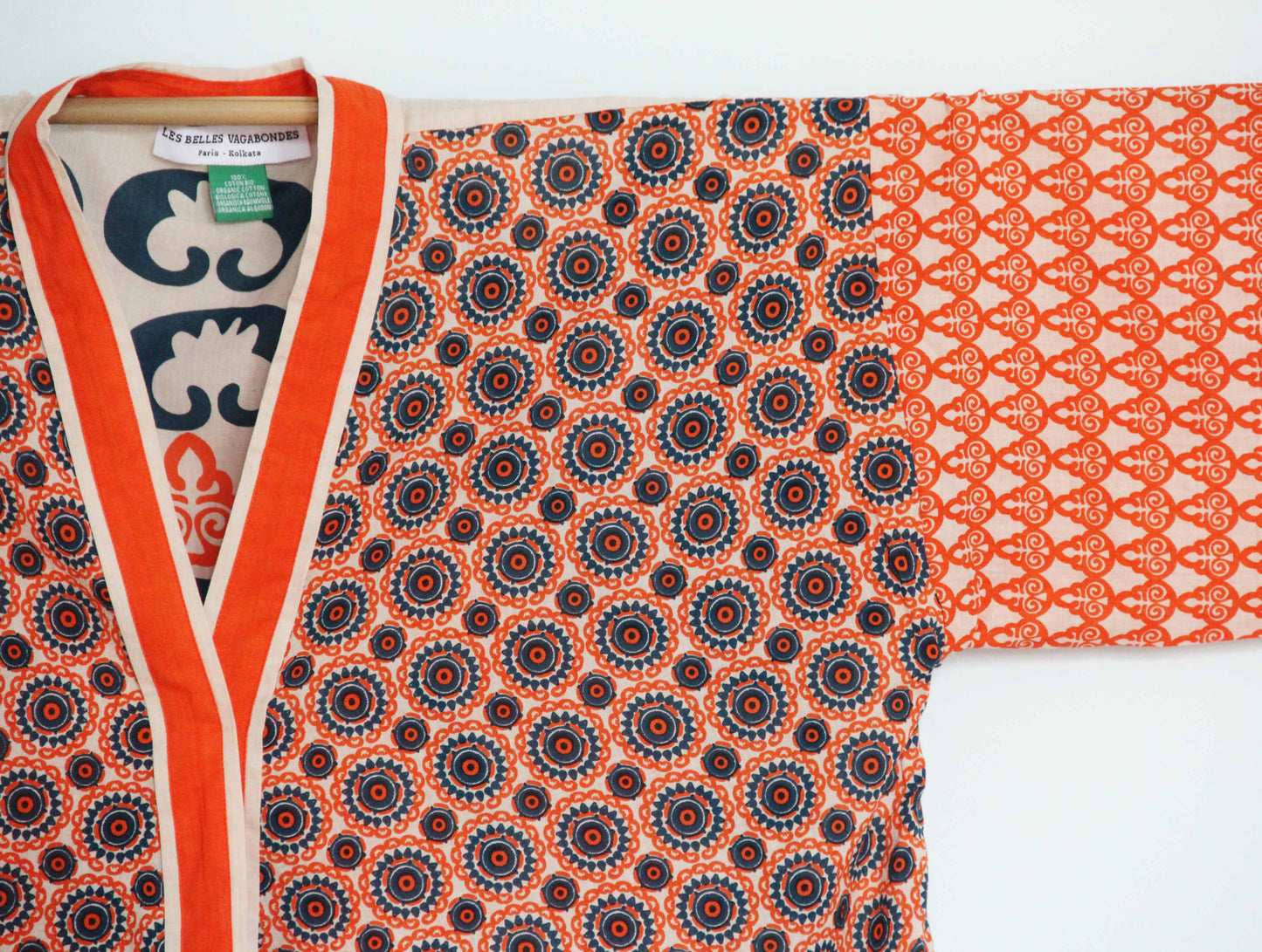 Kimono in cotone stampato