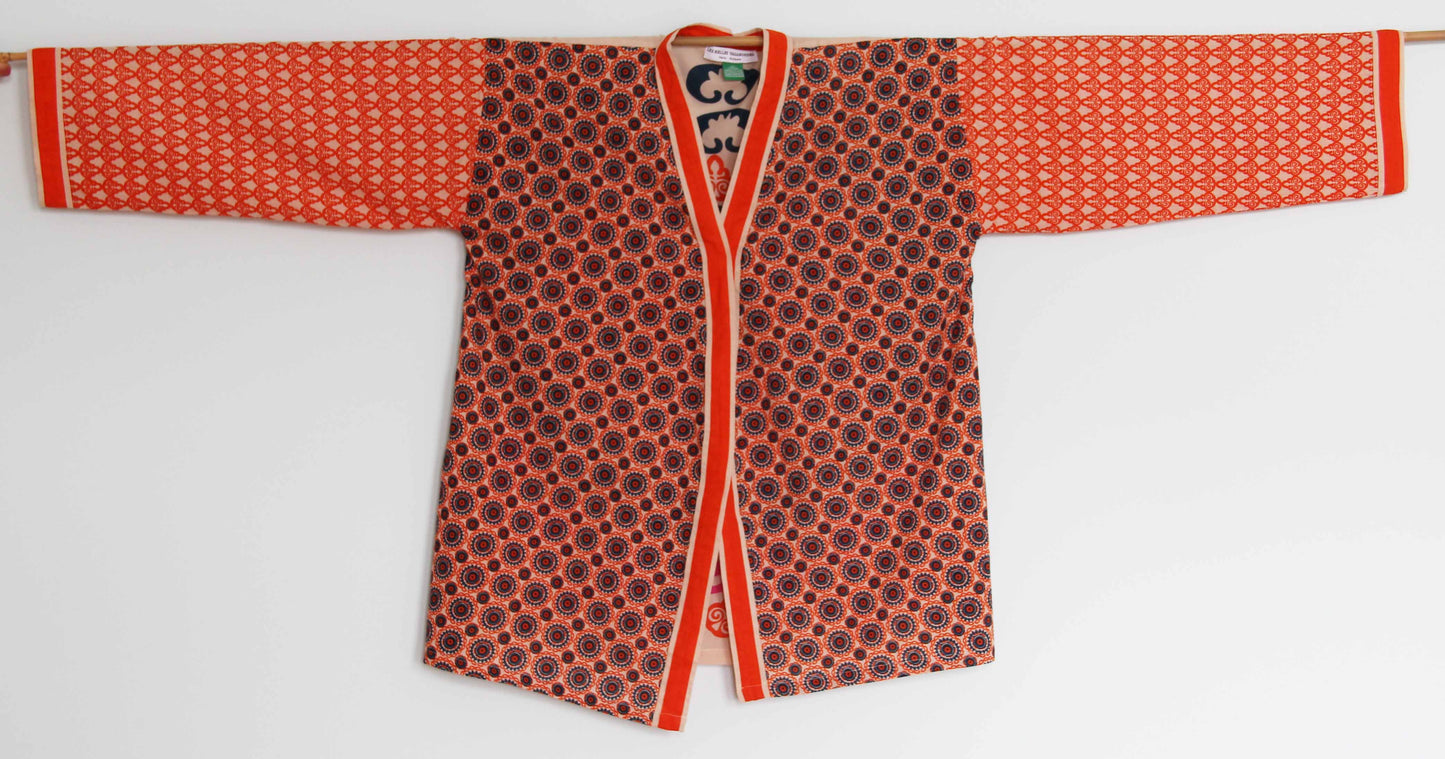 Kimono in cotone stampato